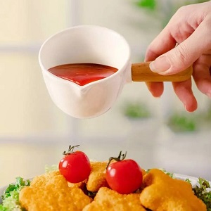 خرید و قیمت سس خوری هانا سرامیک دسته چوبی