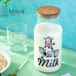 خرید و قیمت بطری شیر مایا طرح گاو
