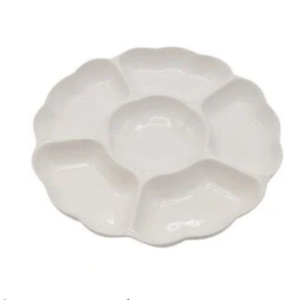 خرید و قیمت اردو خوری 6 خانه گرد سرامیک