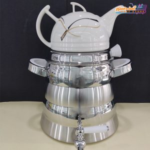 خرید و قیمت کتری و قوری روگازی کف چدن تابناک قیطاسی