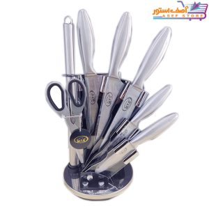 خرید و قیمت سرویس کارد و ساطور 8 پارچه ام تی جی (m.t.j)