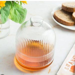 عسل خوری شیشه ای مدل لورا