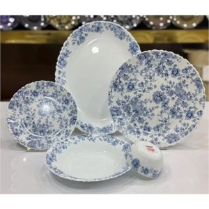 سرویس 25 پارچه آرکوپال دینو طرح بلوبل سورمه ای